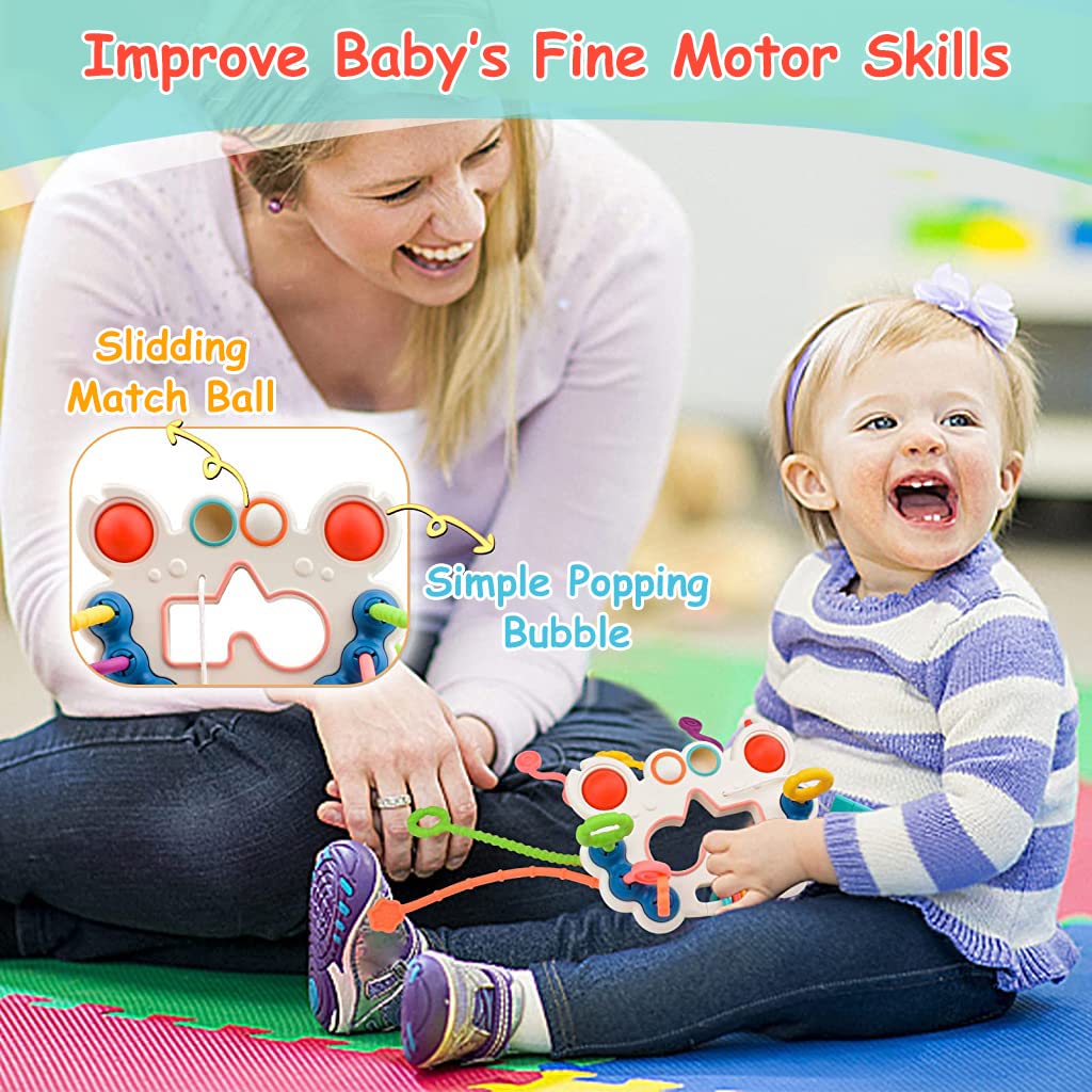 PATPAT Sensory Toys for Kids, Cartoon Activity Toys for Baby Sensory Development Silicone Montessori Toys for Toddler Soothing Toy Kids Interactive Toy Early Educational Toys Gifts for Newborns PATPAT Sensory Toys for Kids, Cartoon Activity Toys for Baby Sensory Development Silicone Montessori Toys for Toddler Soothing Toy Kids Interactive Toy Early Educational Toys Gifts for Newborns